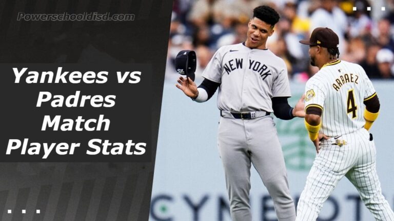 Yankees vs Padres Match Player Stats