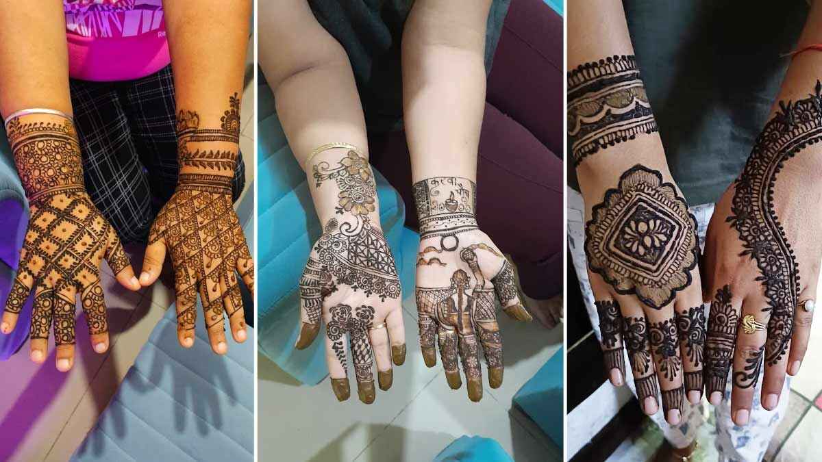 Modern Full Hand Mehndi Design