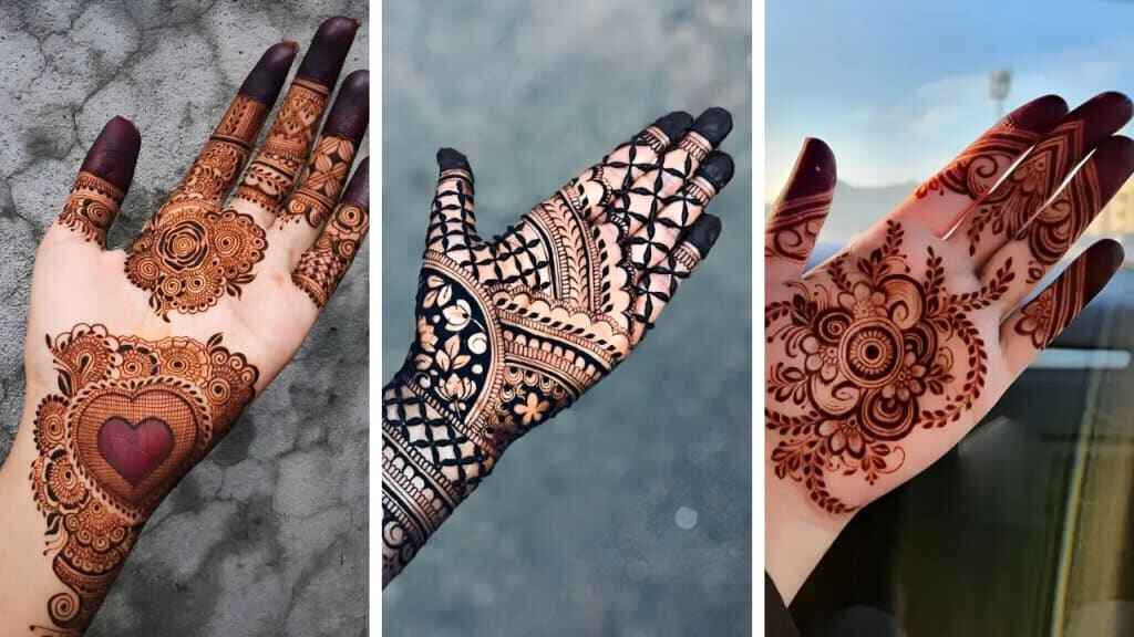 Royal Front Hand Mehndi Designs