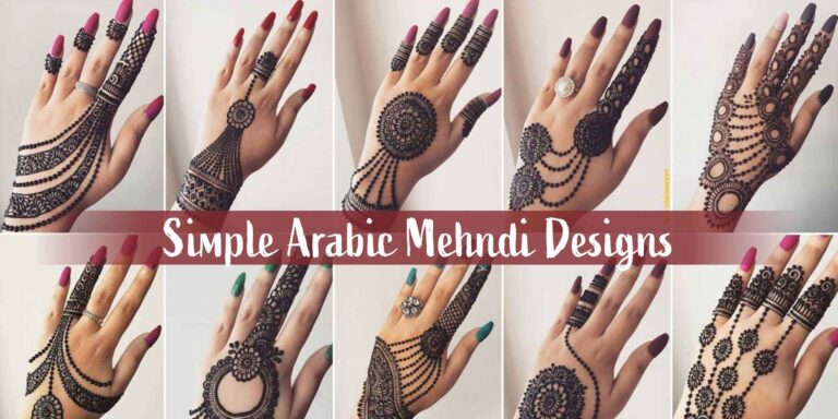 Easy Arabic Mehndi Design