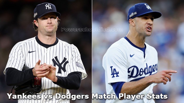 Yankees vs Dodgers Match Player Stats