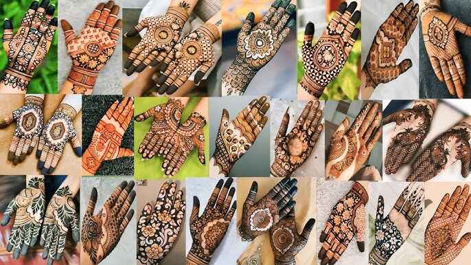 Modern Full Hand Mehndi Design