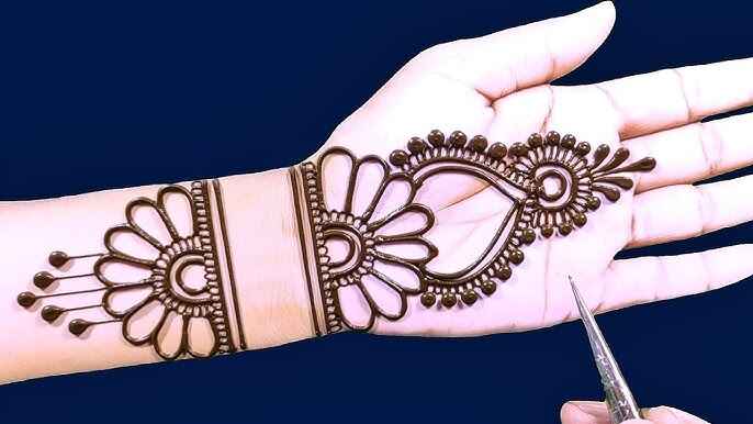 Easy Arabic Mehndi Design