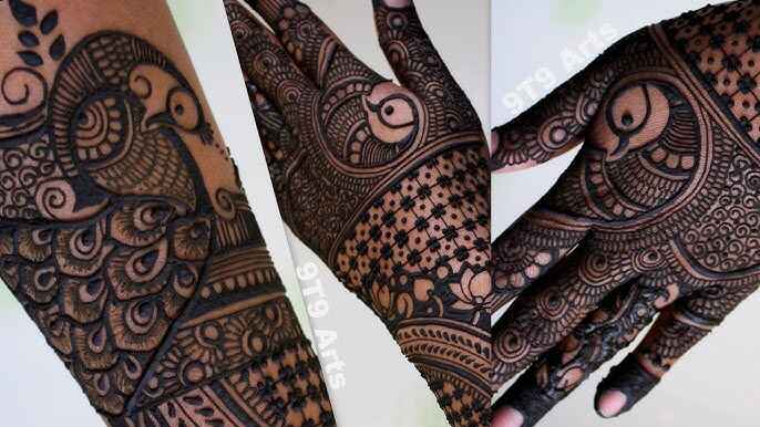 Modern Full Hand Mehndi Design