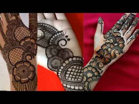 Modern Full Hand Mehndi Design