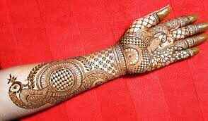 Modern Full Hand Mehndi Design