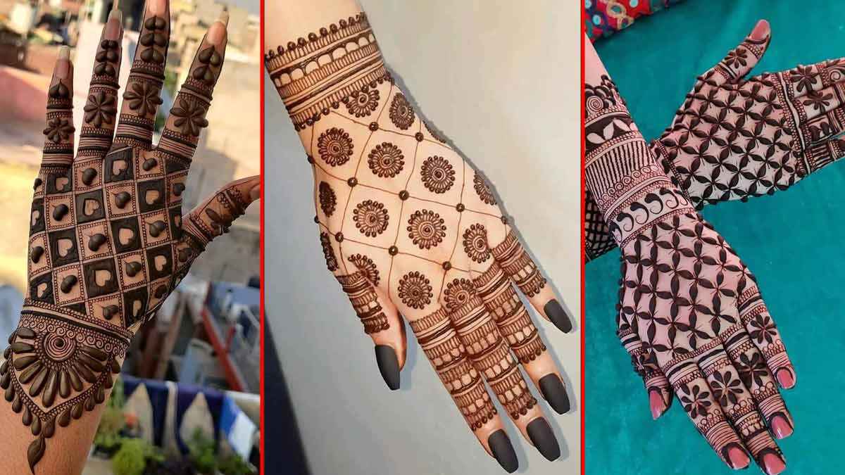 Modern Full Hand Mehndi Design