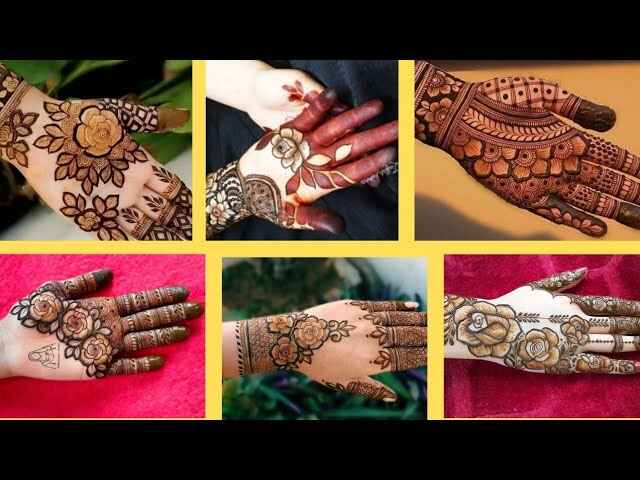 Modern Full Hand Mehndi Design