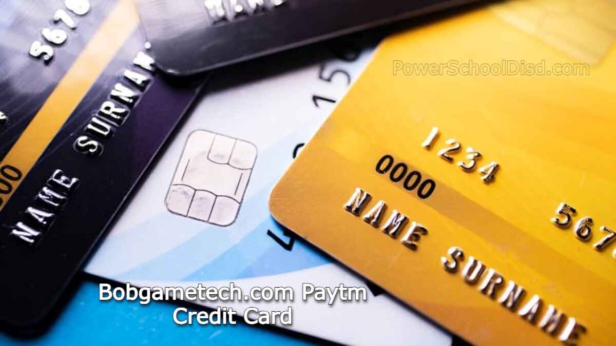 Bobgametech.com Paytm Credit Card
